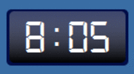 Digital Clock GT-7 screenshot